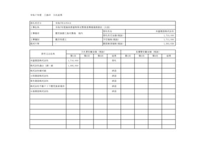 入札結果（大里）のサムネイル